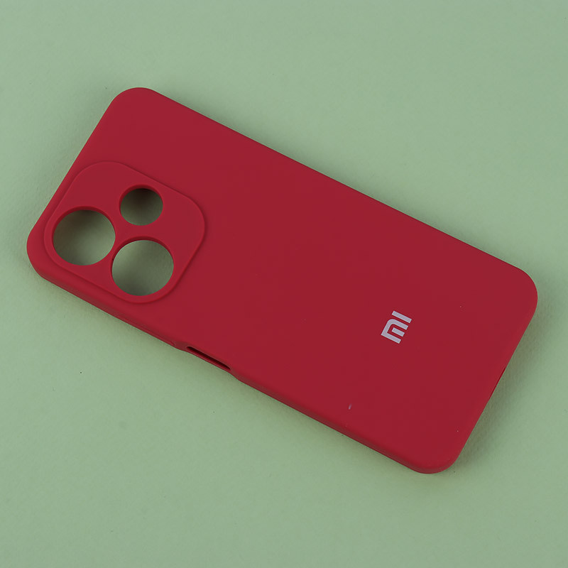 قاب سیلیکونی اصلی زیربسته شیائومی Redmi 13 4G / Redmi 13 5G محافظ لنزدار