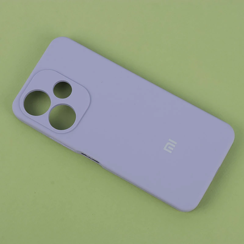 قاب سیلیکونی اصلی زیربسته شیائومی Redmi 13 4G / Redmi 13 5G محافظ لنزدار