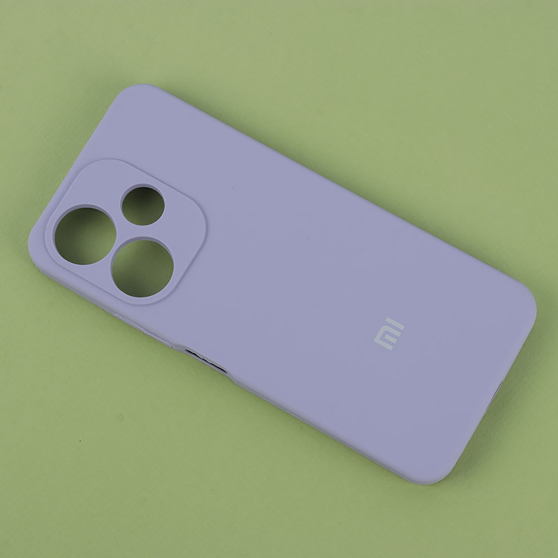قاب سیلیکونی اصلی زیربسته شیائومی Redmi 13 4G / Redmi 13 5G محافظ لنزدار