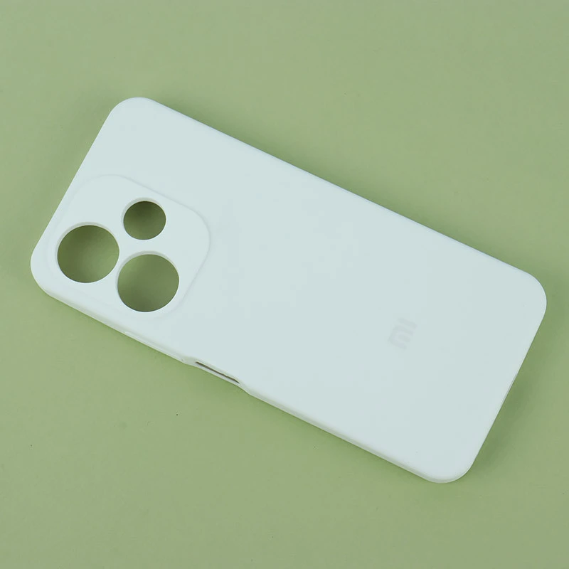 قاب سیلیکونی اصلی زیربسته شیائومی Redmi 13 4G / Redmi 13 5G محافظ لنزدار