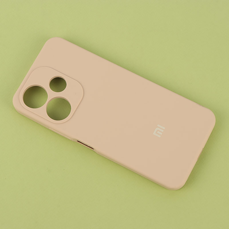 قاب سیلیکونی اصلی زیربسته شیائومی Redmi 13 4G / Redmi 13 5G محافظ لنزدار