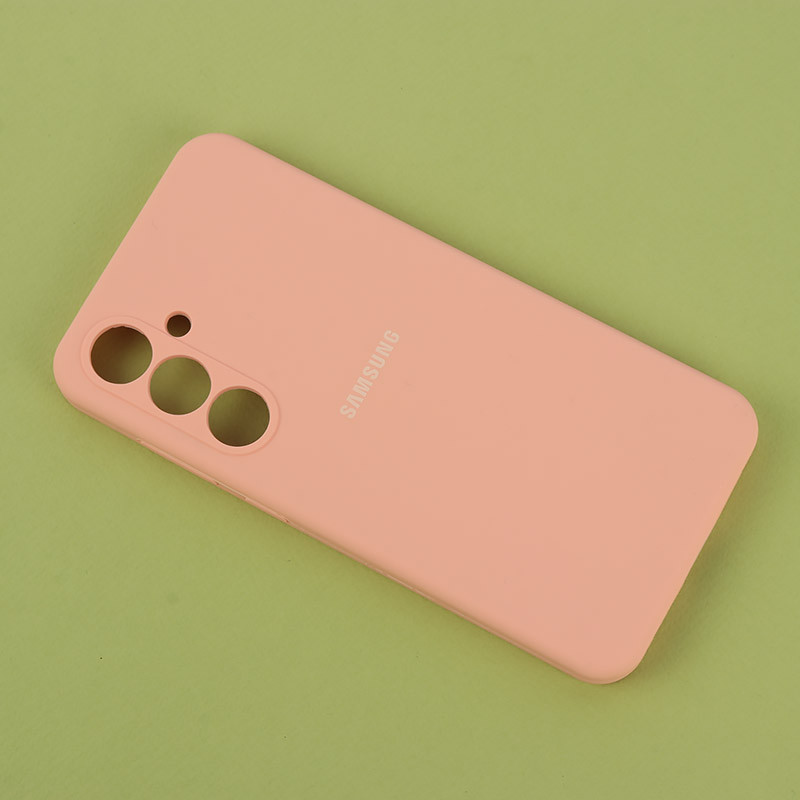 قاب سیلیکونی اصلی زیربسته سامسونگ Galaxy S24 FE محافظ لنزدار