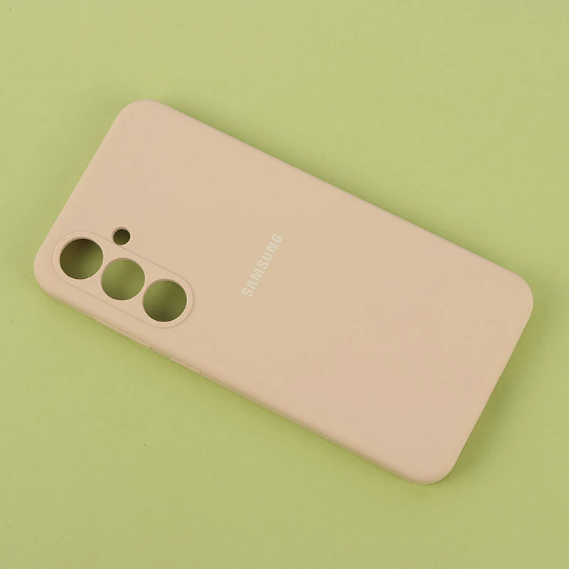 قاب سیلیکونی اصلی زیربسته سامسونگ Galaxy S24 FE محافظ لنزدار