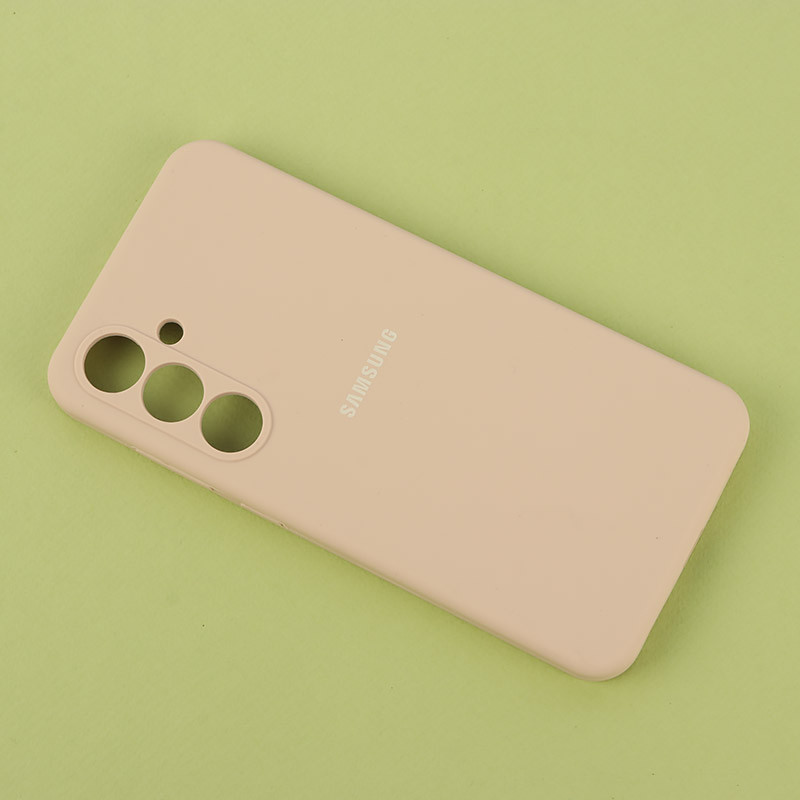 قاب سیلیکونی اصلی زیربسته سامسونگ Galaxy S24 FE محافظ لنزدار