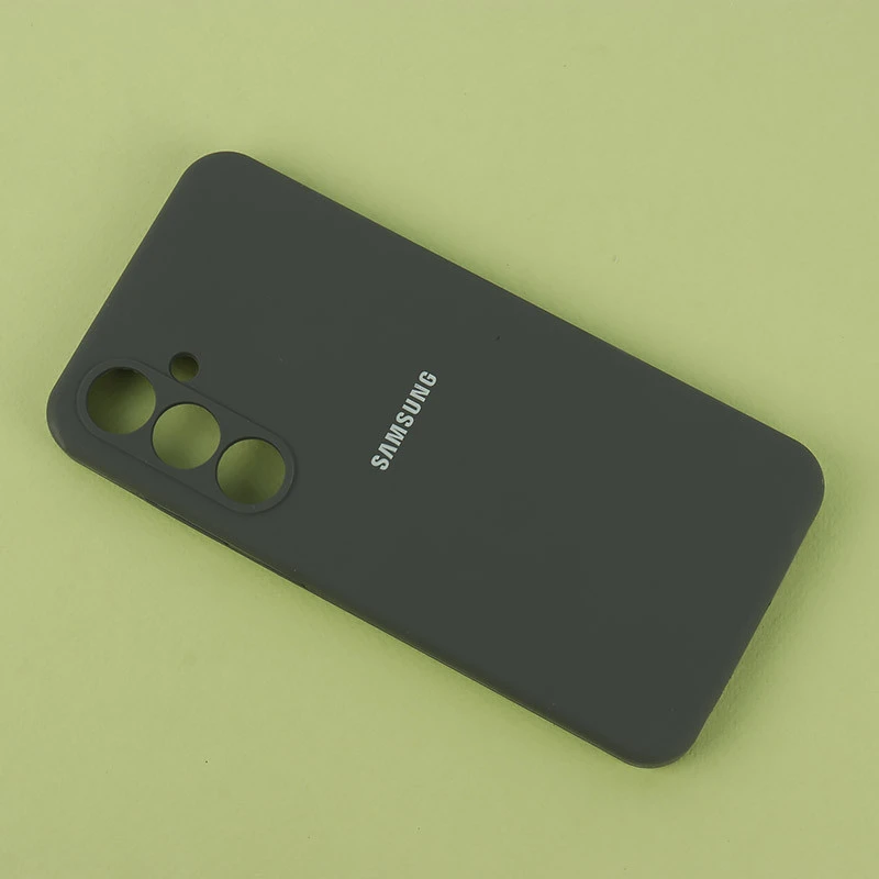 قاب سیلیکونی اصلی زیربسته سامسونگ Galaxy S24 FE محافظ لنزدار