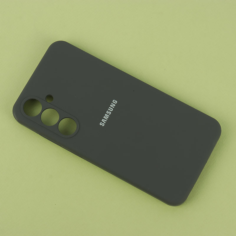قاب سیلیکونی اصلی زیربسته سامسونگ Galaxy S24 FE محافظ لنزدار