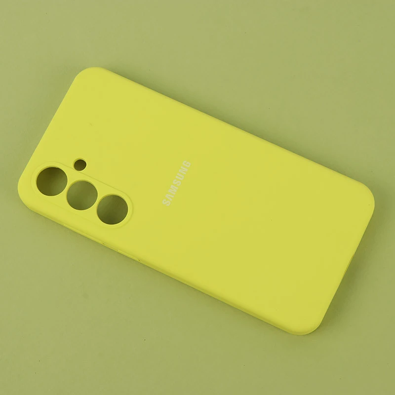 قاب سیلیکونی اصلی زیربسته سامسونگ Galaxy S24 FE محافظ لنزدار