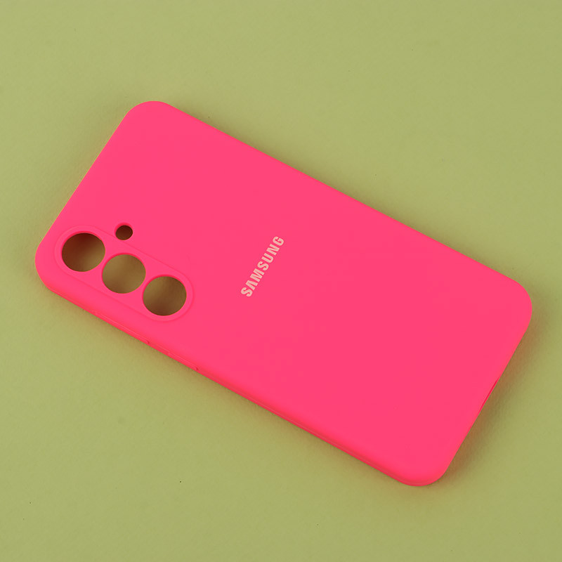 قاب سیلیکونی اصلی زیربسته سامسونگ Galaxy S24 FE محافظ لنزدار