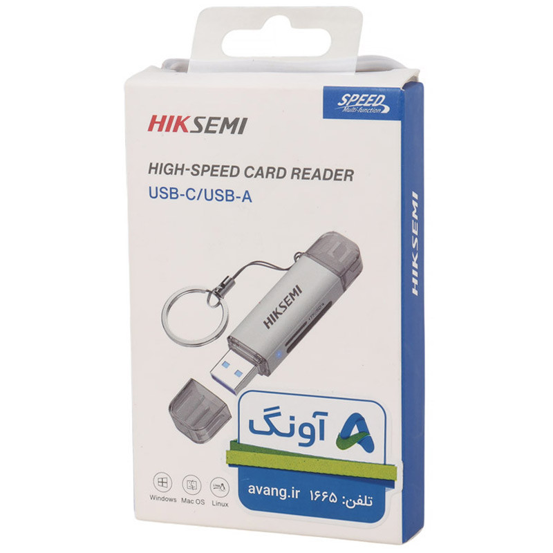 رم ریدر همه کاره Hiksemi HS-HUB-CR01 OTG Type-C