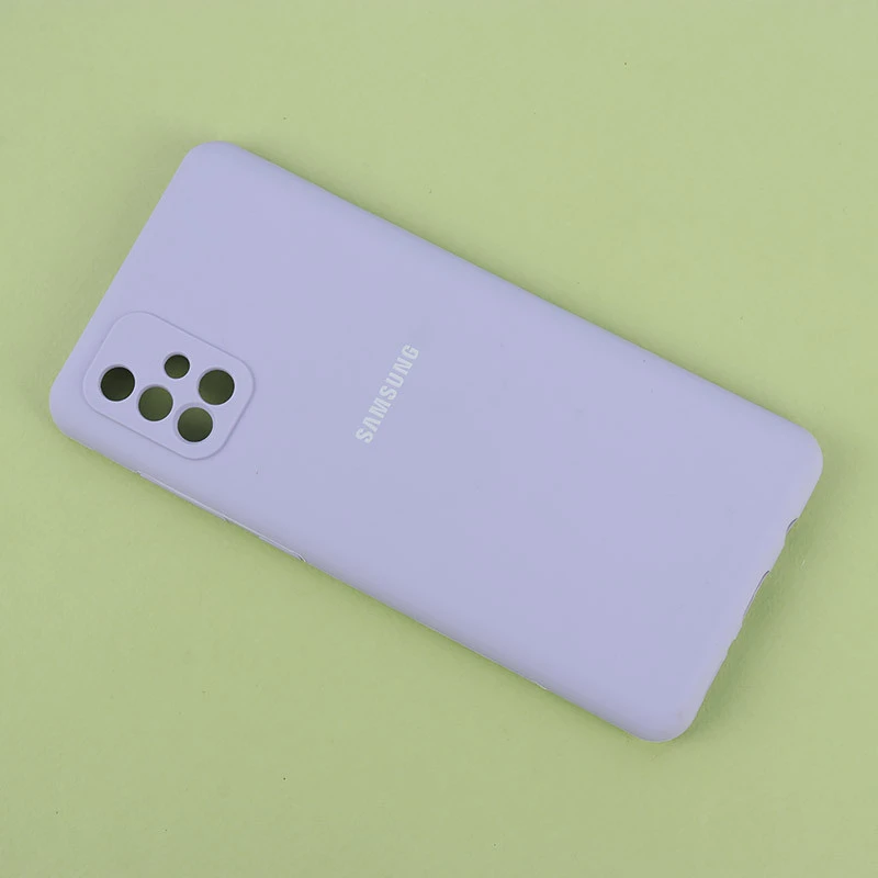قاب سیلیکونی زیربسته سامسونگ Galaxy A71 محافظ لنزدار
