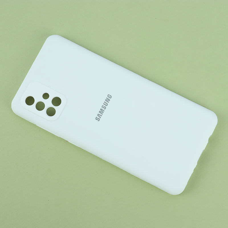 قاب سیلیکونی زیربسته سامسونگ Galaxy A71 محافظ لنزدار