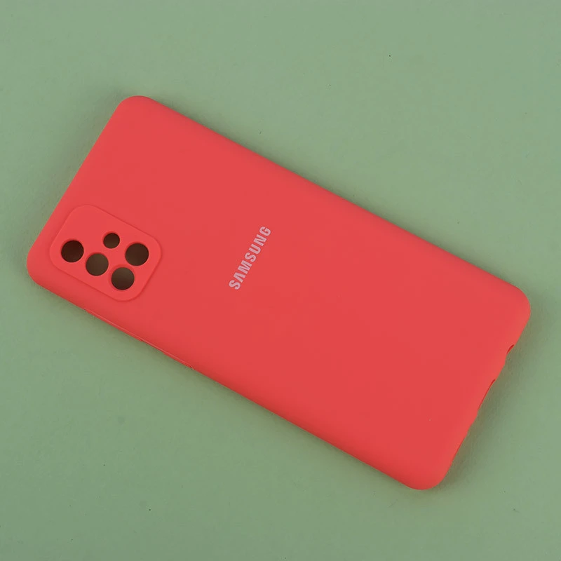 قاب سیلیکونی زیربسته سامسونگ Galaxy A71 محافظ لنزدار