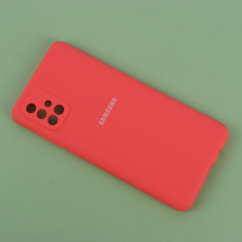 قاب سیلیکونی زیربسته سامسونگ Galaxy A71 محافظ لنزدار