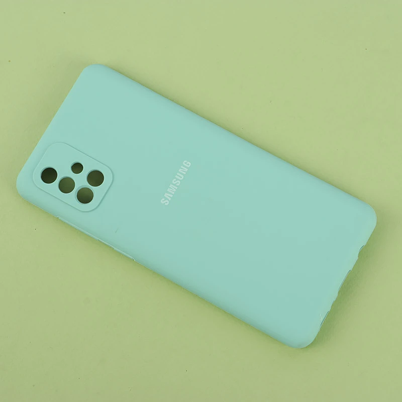 قاب سیلیکونی زیربسته سامسونگ Galaxy A71 محافظ لنزدار