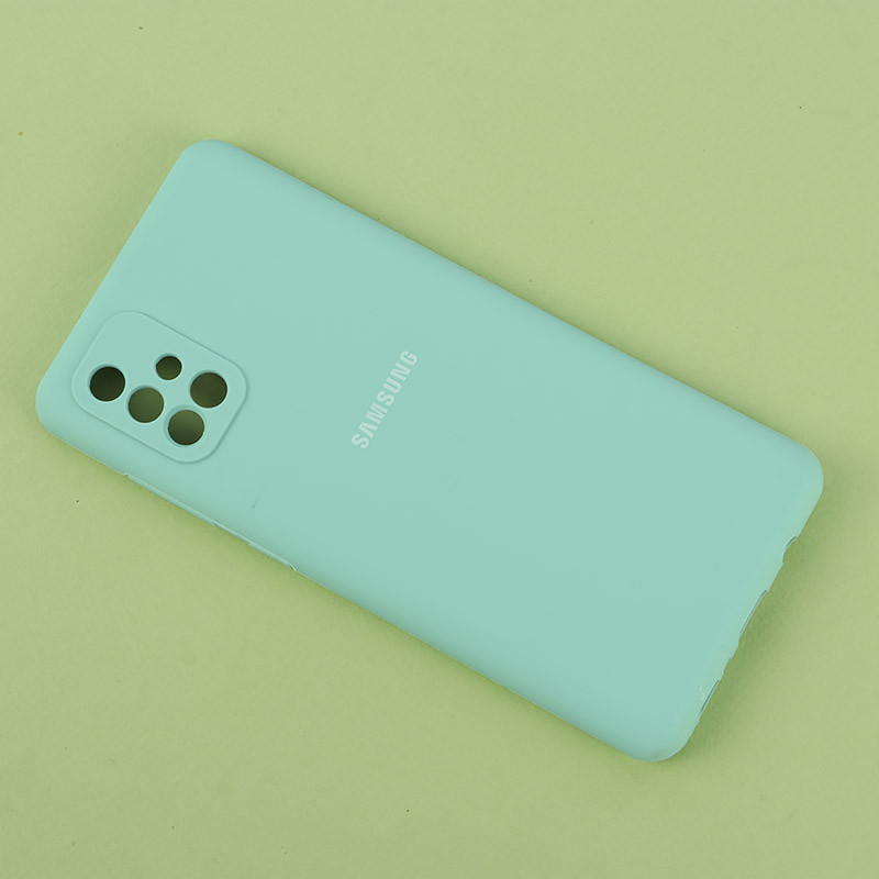 قاب سیلیکونی زیربسته سامسونگ Galaxy A71 محافظ لنزدار