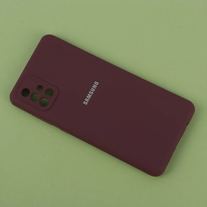قاب سیلیکونی زیربسته سامسونگ Galaxy A71 محافظ لنزدار