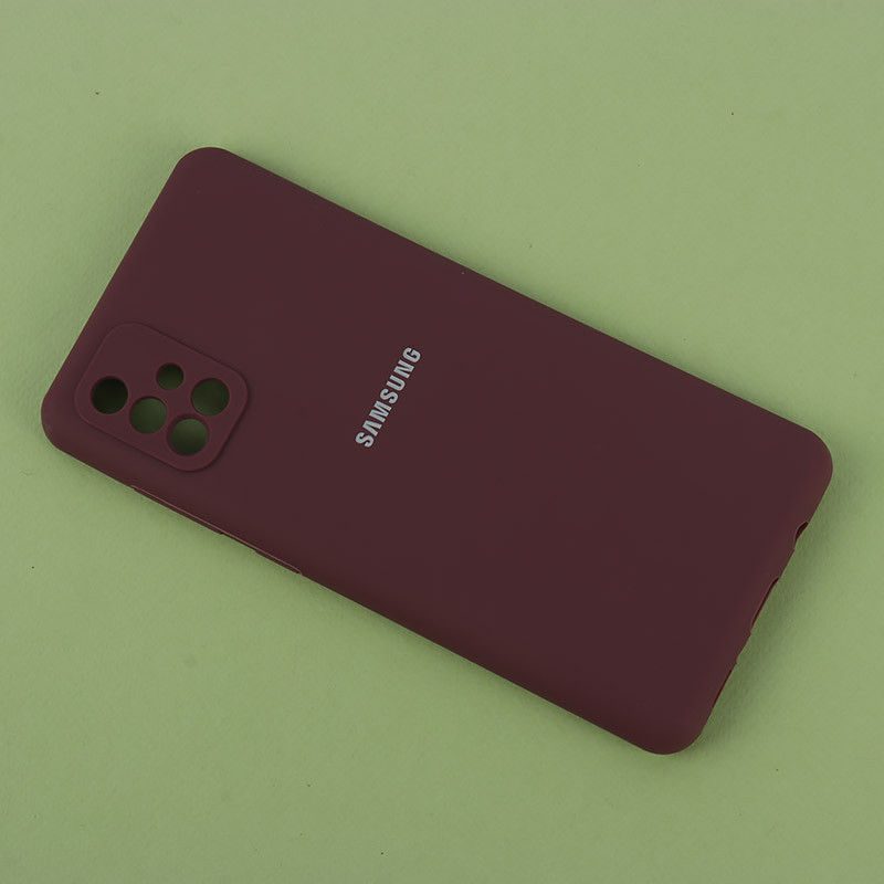 قاب سیلیکونی زیربسته سامسونگ Galaxy A71 محافظ لنزدار