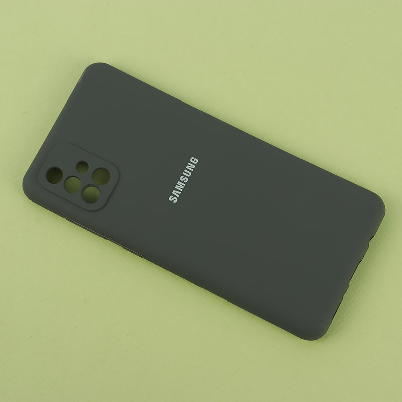 قاب سیلیکونی زیربسته سامسونگ Galaxy A71 محافظ لنزدار