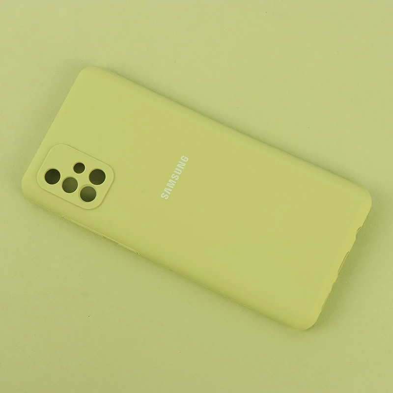 قاب سیلیکونی زیربسته سامسونگ Galaxy A71 محافظ لنزدار