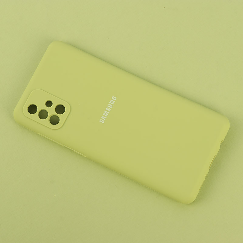 قاب سیلیکونی زیربسته سامسونگ Galaxy A71 محافظ لنزدار