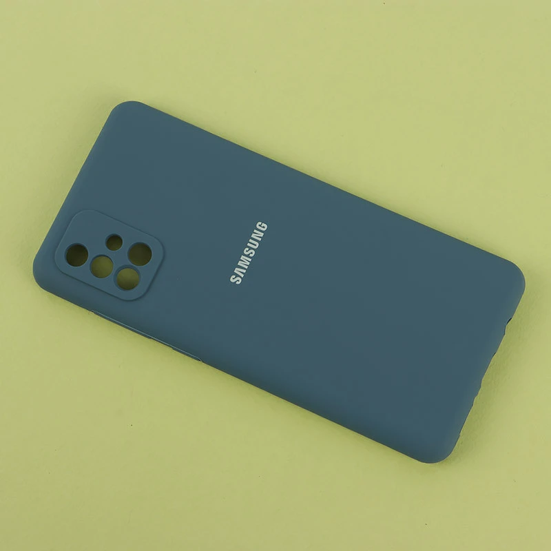 قاب سیلیکونی زیربسته سامسونگ Galaxy A71 محافظ لنزدار