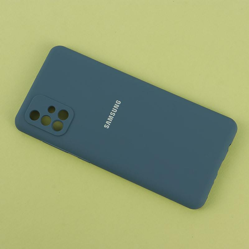 قاب سیلیکونی زیربسته سامسونگ Galaxy A71 محافظ لنزدار