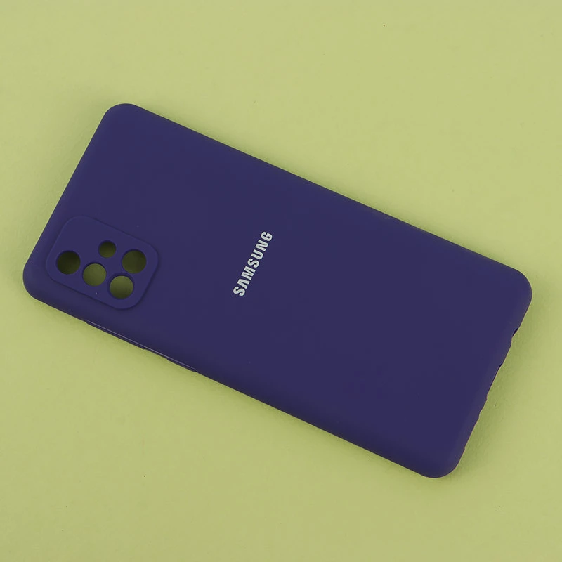 قاب سیلیکونی زیربسته سامسونگ Galaxy A71 محافظ لنزدار