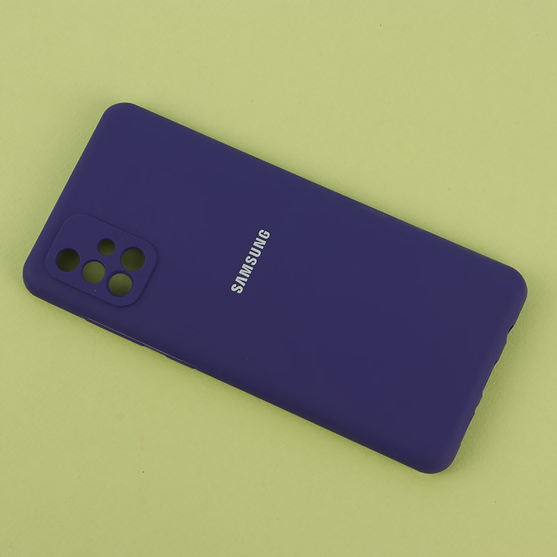 قاب سیلیکونی زیربسته سامسونگ Galaxy A71 محافظ لنزدار