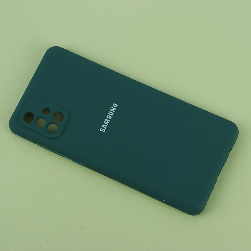 قاب سیلیکونی زیربسته سامسونگ Galaxy A71 محافظ لنزدار