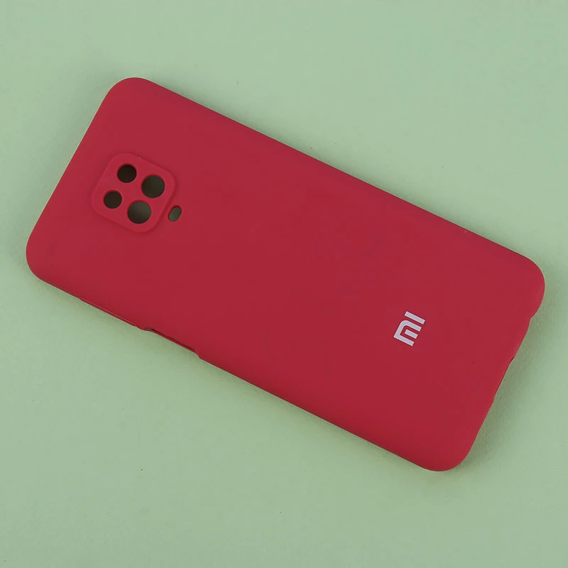 قاب سیلیکونی زیربسته شیائومی Redmi Note 9s / Redmi Note 9 Pro محافظ لنزدار