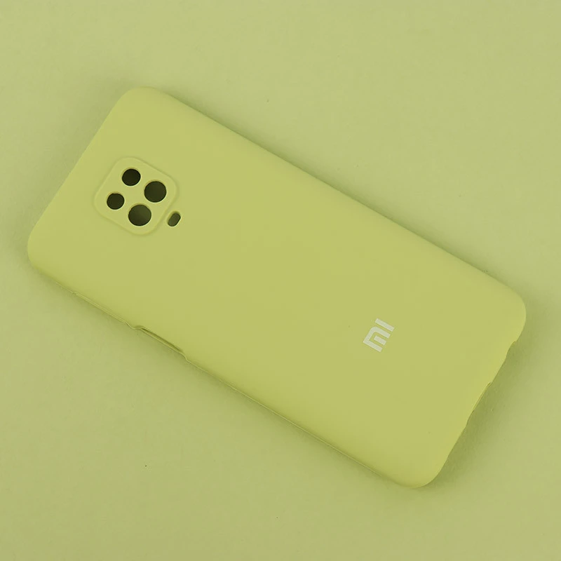 قاب سیلیکونی زیربسته شیائومی Redmi Note 9s / Redmi Note 9 Pro محافظ لنزدار
