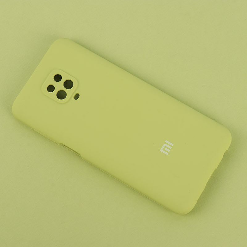 قاب سیلیکونی زیربسته شیائومی Redmi Note 9s / Redmi Note 9 Pro محافظ لنزدار
