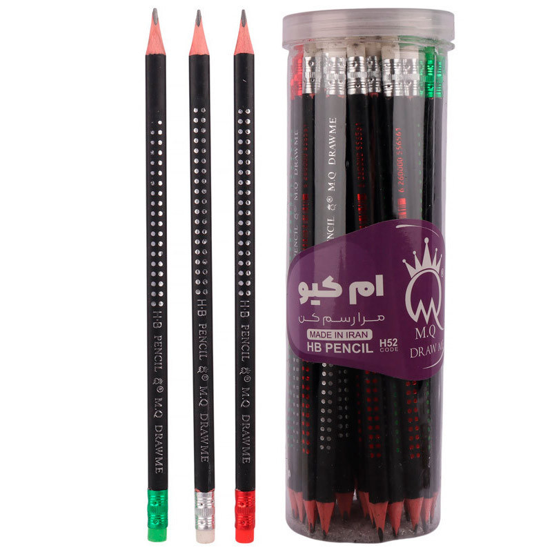 مداد مشکی ام کیو M.Q H52 بسته 48 عددی