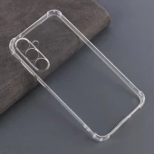 قاب ژله ای ضربه گیر بی رنگ سامسونگ Galaxy A55 محافظ لنزدار