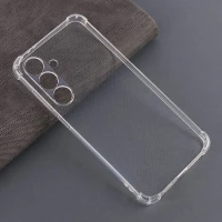 قاب ژله ای ضربه گیر بی رنگ سامسونگ Galaxy S24 FE محافظ لنزدار