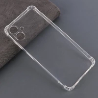 قاب ژله ای ضربه گیر بی رنگ سامسونگ Galaxy A06 محافظ لنزدار