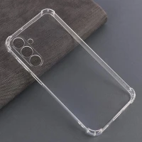 قاب ژله ای ضربه گیر بی رنگ سامسونگ Galaxy A16 4G / A16 5G محافظ لنزدار