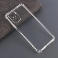 قاب ژله ای ضربه گیر بی رنگ شیائومی Redmi Note 10 4G / 10s محافظ لنزدار