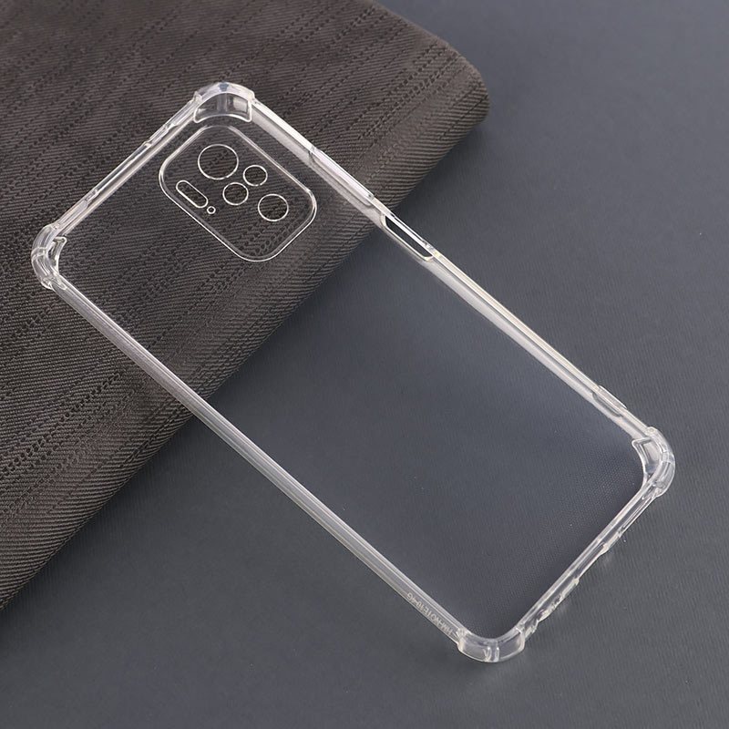 قاب ژله ای ضربه گیر بی رنگ شیائومی Redmi Note 10 4G / 10s محافظ لنزدار