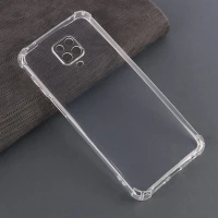 قاب ژله ای ضربه گیر بی رنگ شیائومی Redmi Note 9S / Note 9 Pro / Note 10 Lite محافظ لنزدار