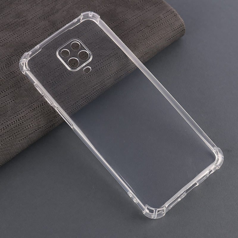 قاب ژله ای ضربه گیر بی رنگ شیائومی Redmi Note 9S / Note 9 Pro / Note 10 Lite محافظ لنزدار