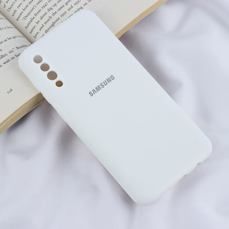 قاب سیلیکونی اصلی زیربسته سامسونگ Galaxy A30s / A50 / A50s محافظ لنزدار