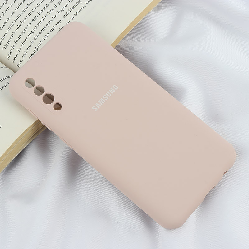 قاب سیلیکونی اصلی زیربسته سامسونگ Galaxy A30s / A50 / A50s محافظ لنزدار