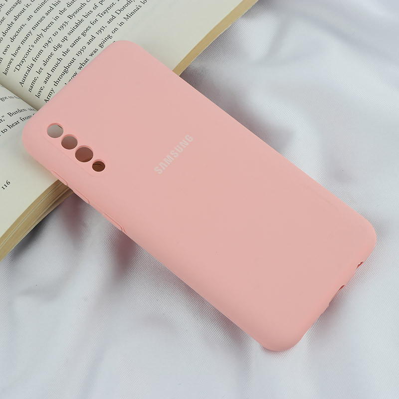 قاب سیلیکونی اصلی زیربسته سامسونگ Galaxy A30s / A50 / A50s محافظ لنزدار