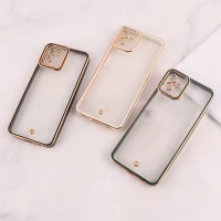 قاب Space سامسونگ Galaxy A04 دور رنگی محافظ لنزدار