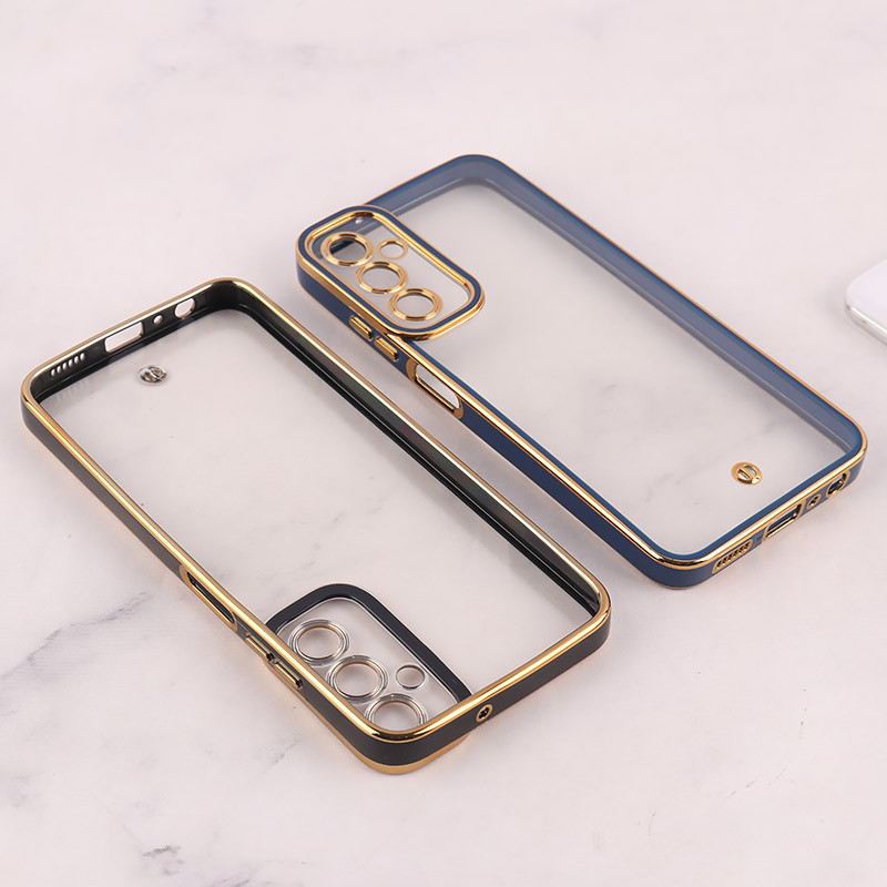 قاب ژله ای سامسونگ Galaxy A05s دور رنگی محافظ لنزدار