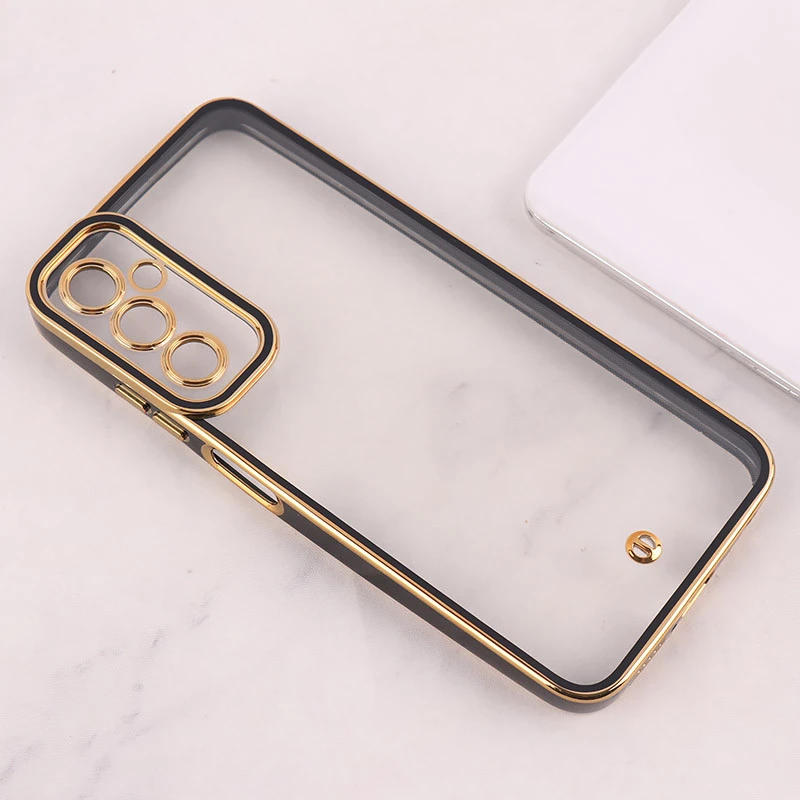 قاب ژله ای سامسونگ Galaxy A05s دور رنگی محافظ لنزدار