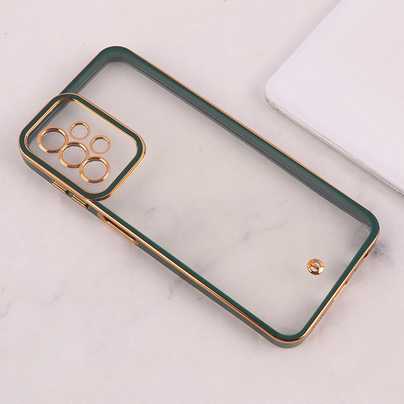 قاب ژله ای سامسونگ Galaxy A13 4G دور رنگی محافظ لنزدار