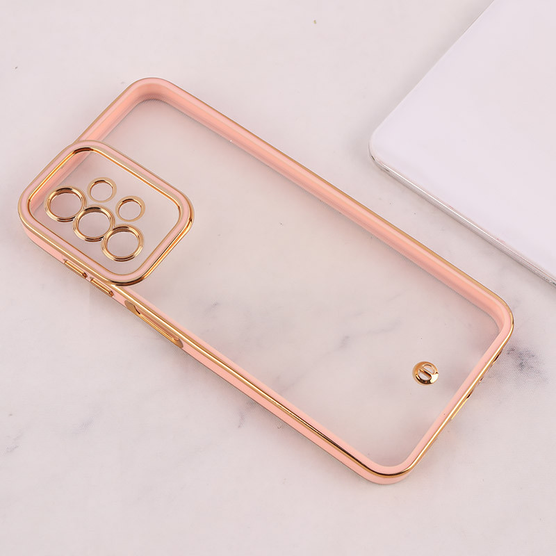 قاب ژله ای سامسونگ Galaxy A13 4G دور رنگی محافظ لنزدار
