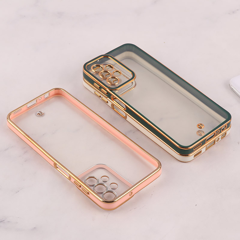 قاب ژله ای سامسونگ Galaxy A13 4G دور رنگی محافظ لنزدار